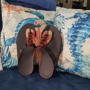 NWT Tortious Shell FitFlop Sz10